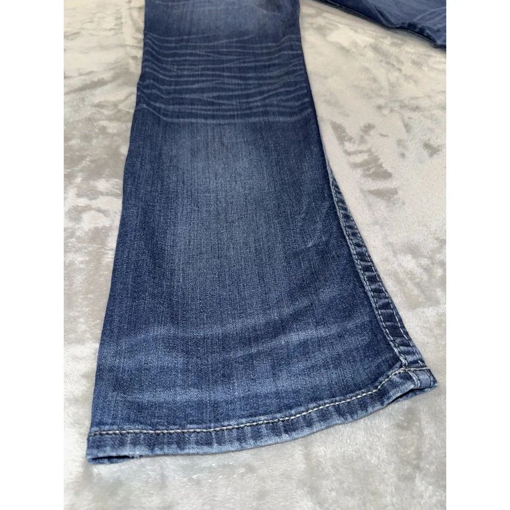 Buckle Black Men's Jeans 30X30 Slim Straight Low‎ Rise Stretch Thick Stitch - Picture 12 of 16